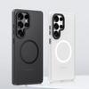 Samsung S25Ultra Case: Slim, Magnetic, Kevlar Carbon Fiber Texture, Anti-Drop, for S24Fe/S23.