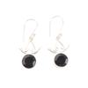 Black Onyx Gemstone 925 Sterling Silver Handmade Jewelry Women Earrings 1.63" EE-152-19