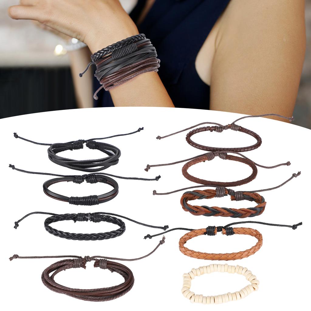 Retro Multilayer DIY Bracelet Unisex Fashionable Woven Bracelet Jewelry Accessories