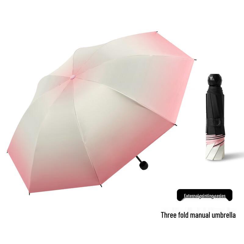 Tian Ai Gradient UV Protection Folding Umbrella
