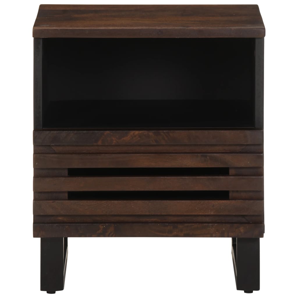 Nightstands (2 pcs) 40 x 34 x 46 cm Solid Mango Wood