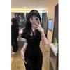 Stylish One-word Shoulder Dress Women's Clothing Summer Socialite Temperament Tube Top Hip Wrap Evening Dress