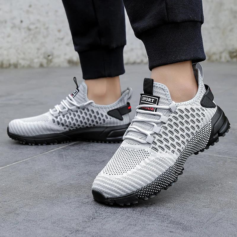 Mesh Shoes Men's Breathable 2025 Summer Mesh Thin Single Men's Full Mesh Men's Trendy Fashionable Casual Running Sports Shoes