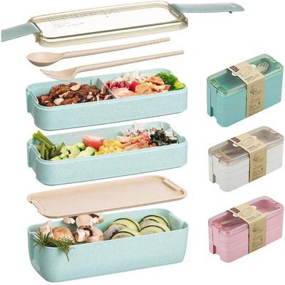Student Lunch Box Compartment Office Worker Double Heating Lunch Box