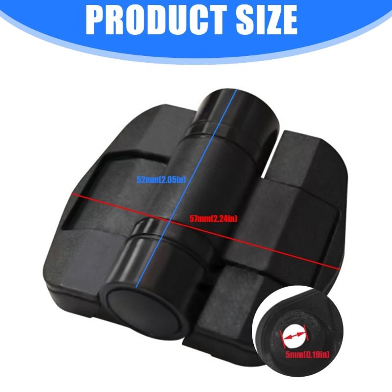 Nylon Kunststof Scharnier Voor Campers Jachtdeuren Veilige Hoekpositionering Stopmechanisme Waterdicht 80°115°150°