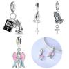 Charms Plata Copper Colors Prayer Hand Pendant Fit Original Bracelet Diy Fine Jewelry Gift For Women