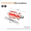 Phillips & Flathead Dual-Use Retractable Ratchet Screwdriver Set with Torx and Double-Headed Design