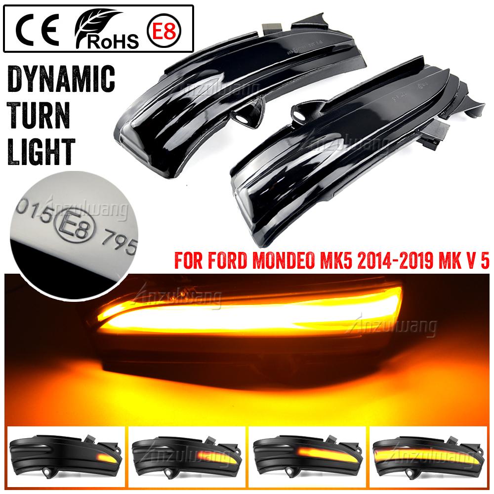

LED Turn Signal Light Side Lamp Dynamic Blinker For FORD MONDEO MK5 2014- MK V5 2015 2016 2017 2018 MK V5 жовтий