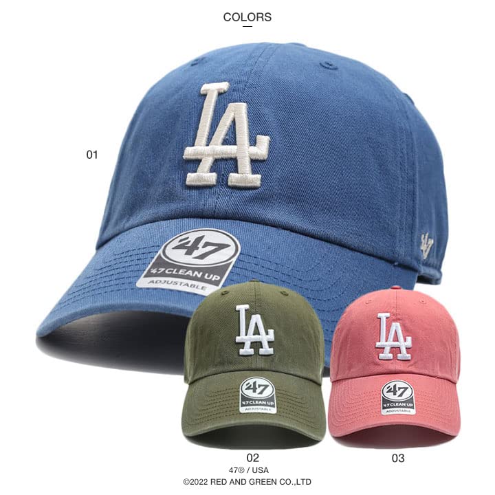Forty Seven 47 Los Angeles Dodgers Clean Up Timber Blue Cap