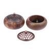 Solid Wood Pan Incense Burner, Indoor Aromatherapy Burner With Sandalwood Incense, Tea Ceremony ,Prayer Rooms, Yoga Decoration