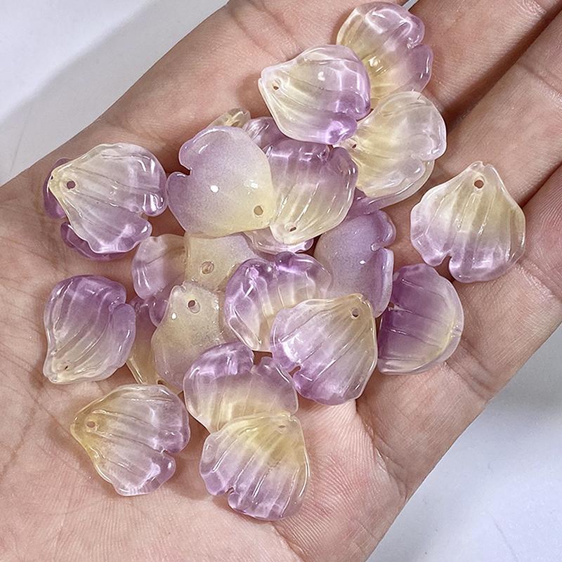 50 Stück Acryl DIY Galsang Blume Lose Perlen Ohrringe Zur Schmuckherstellung Halskette Armbänder