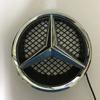 2025 Hot 18.5cm Hollow Style Car Front Grill Emblem With LED BASE For Mercedes Benz C CLASS W204 GLK W204 B W245 VITO W447 W463