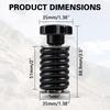 4/6/8pcs Rubber Tie Down Anchors Lock Ride For UTV ATV For Polaris Ranger 500 700 800 1000XP Sportsman 110 400 450 Accessories
