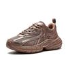 Anta Dawn Retro Trendy Breathable Durable Low-Top Casual Shoes Women sneaker Eagle-Back-Brown Rose-Gold 122548801-11