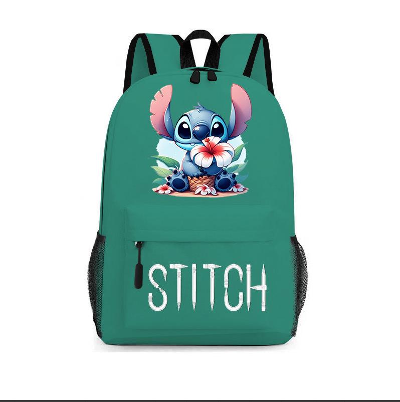 School Bag Cartoon Backpack Star Lightning School Bag Student Polyester Casual Printed Backpack Travel Bag