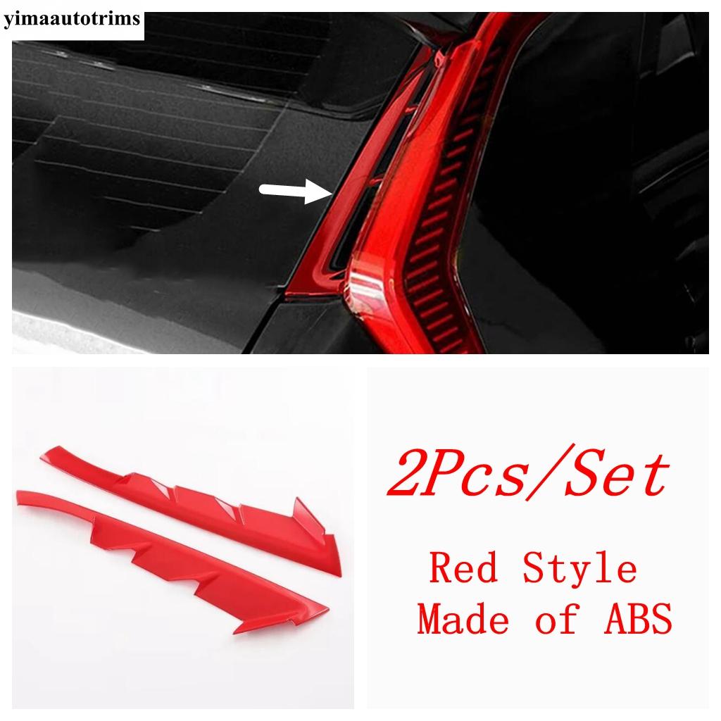 

Rear Window Sequ Panel Rearview Mirror Cap Shell Case Decoration Cover Trim For Kia Niro EV - 2025 Accessories Exterior Window Sequin-A