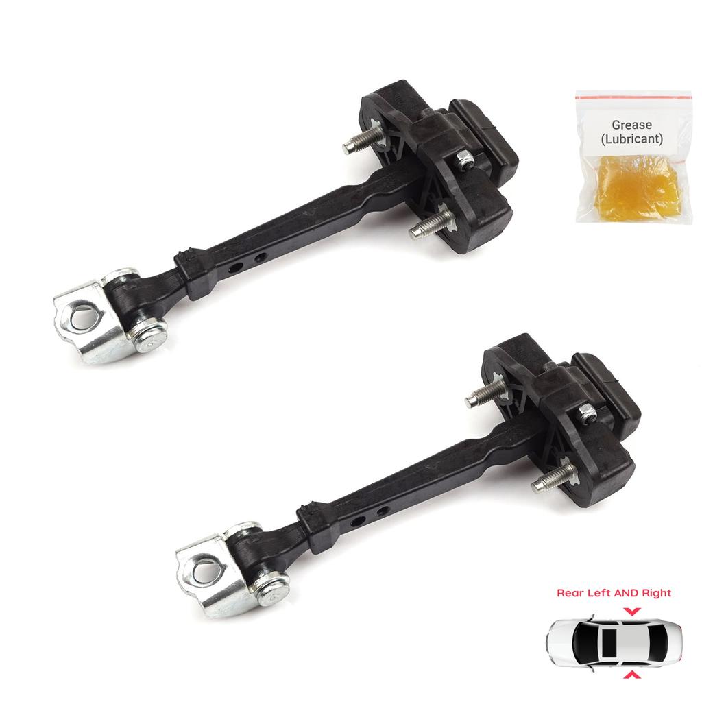 EDP1260-1 Rear Left AND Right Door Catch Hinge Brake Stop Check Strap Limiter for Renault Clio MK4 BH/KH 2012-2021 824307049R