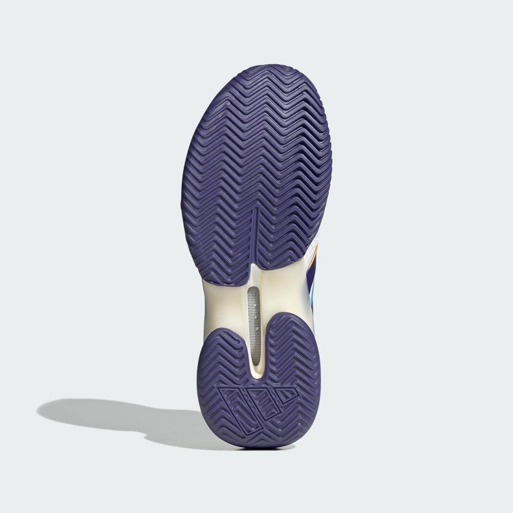 Adidas BARRICADE 14 Tennis Shoes Women's Low Top White/Collegiate Purp