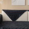 Autumn and Winter New Solid Color Three-Dimensional Jacquard Velvet Sofa Cushion Modern Simple Non-Slip Sofa Cushion Towel