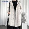 Men's Business Casual Mid-Length Trench Coat