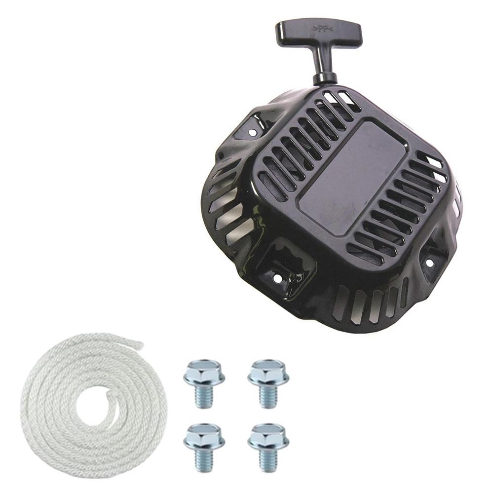 Recoil Starter Assembly for 196cc 208cc 212cc Engines Replacement Compatible with Generator Water Pump and Pressure Washer