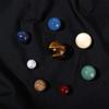 Gift Specimen Collection The Solar System Crystal Ball Eight Planets Gemstone Planets Natural Stone