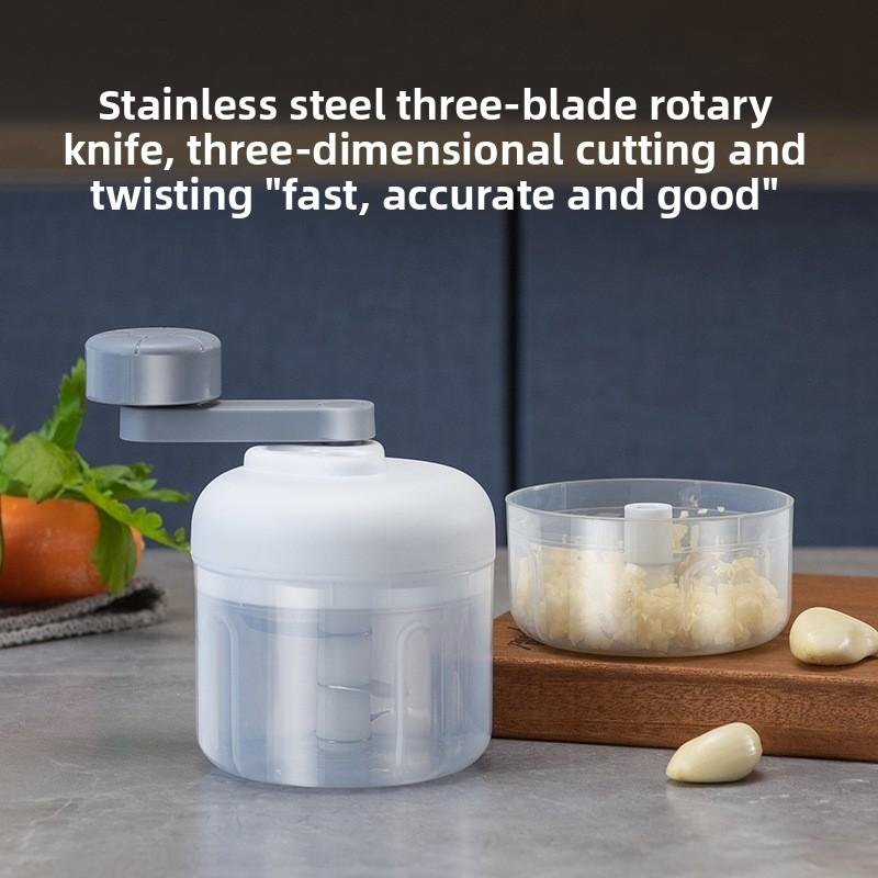 Manual Garlic Press With Multi Function Design For Home Cooking And Gift Use