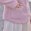 Elegant Spring French-Style Jacket for Middle-Aged & Elderly Women - Noble Lady Collection 2026