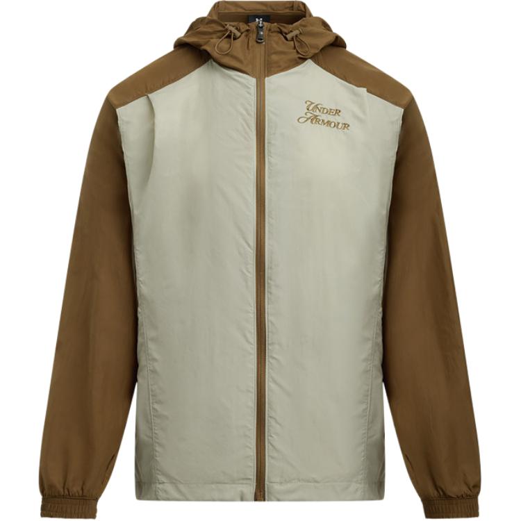 

Under Armour UA Sports Woven Hooded Jacket Women Jacket Khaki-Gray 6005950-289 S