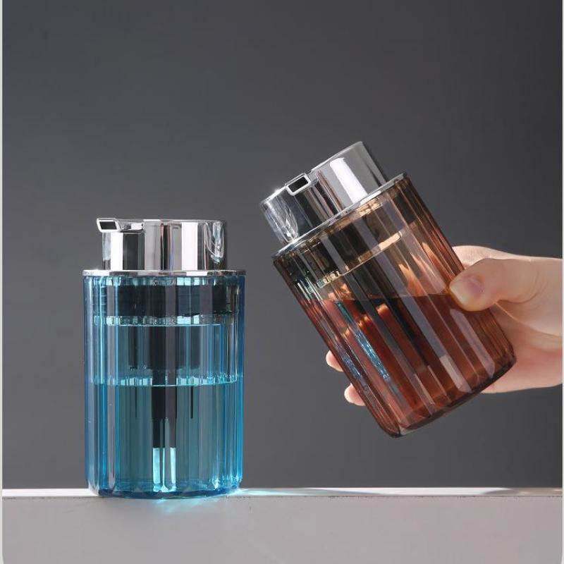 300Ml Hands Foaming Soap Dispenser For Bathroom Liquid Soap Mousse Bottle Refillable Kitchen Push-Type Dish Soap Container