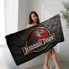 Dinosaur Cartoon Jurassic Park Microfiber Printed Beach Towel Mountain Climbing Yoga Beach Swimming Running Absorbent Soft Towel