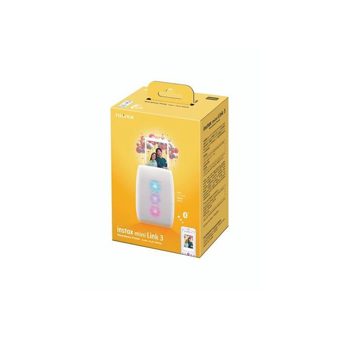 Imprimante Photo Fujifilm INSTAX MINI LINK III BLANC ARGILE