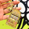 Mini Fruit Machine Machine Keychain With Light And Sound Effects Fun Casinos Style Toy For Home Decors And Gifts