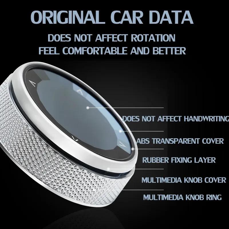 1Pc Multi Media Car Multimedia Button Knob Crystal Cover Trim For BMW 1 3 5 6 7 Series F20 F21 F06 F12 F07 F11 F18 F25 F26 X3 X4