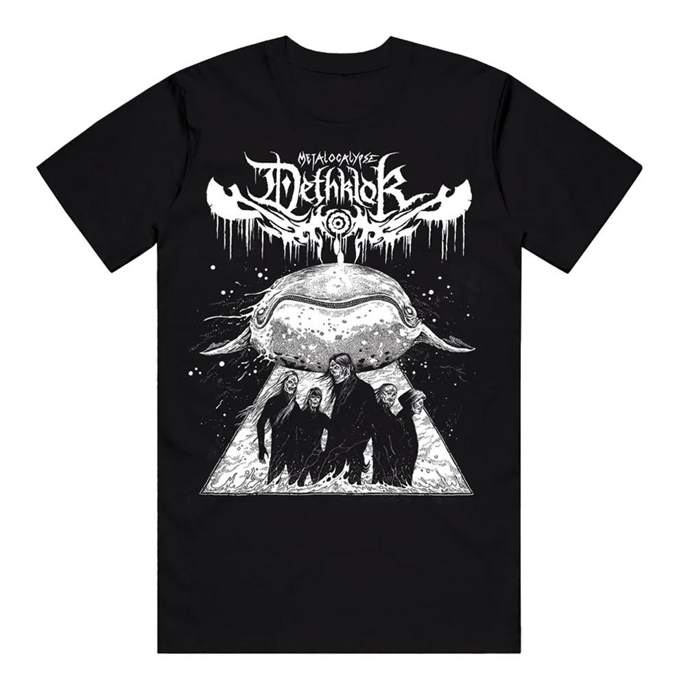 VTG Dethklok Band Rock Music Black S to 5XL Unisex Shirt VK352 M