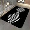Band A-Arctic Monkeys Floor Mat Soft Flannel Entrance Door Mat Non Slip Absorbent Bathroom Bedroom Floor Rug