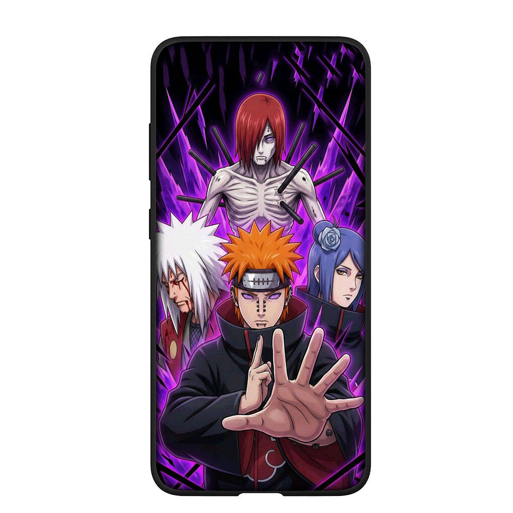 Case for iPhone 17 15 16 Plus Xiaomi Poco X7 X6 F8 F7 M8 C85 C75 C71 Redmi Note 14 12 11 13 Pro Max A4 14C 13C 15C Pain Poster Anime Akatsuki Narutos
