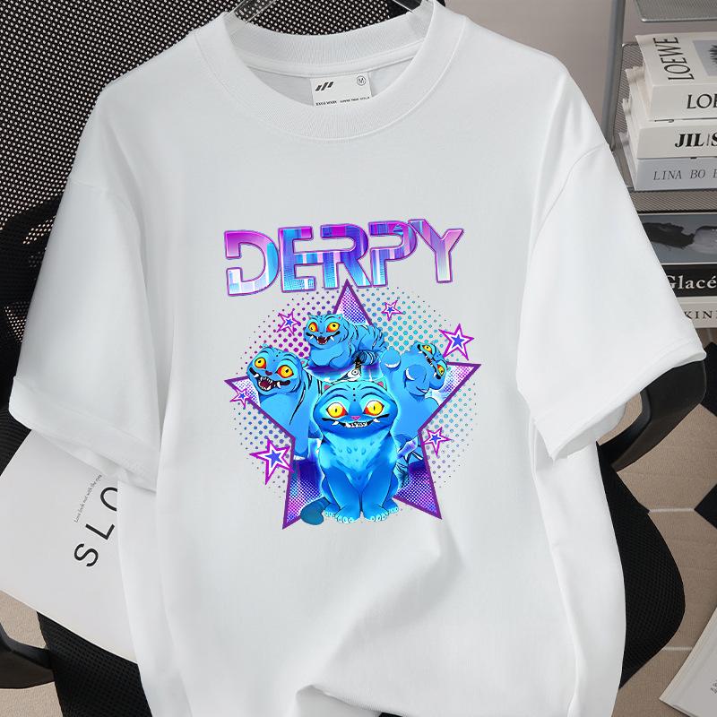 Monster Hunt Men's Women's High Quality Short Sleeved Adult Loose Cotton Printed T-shirt