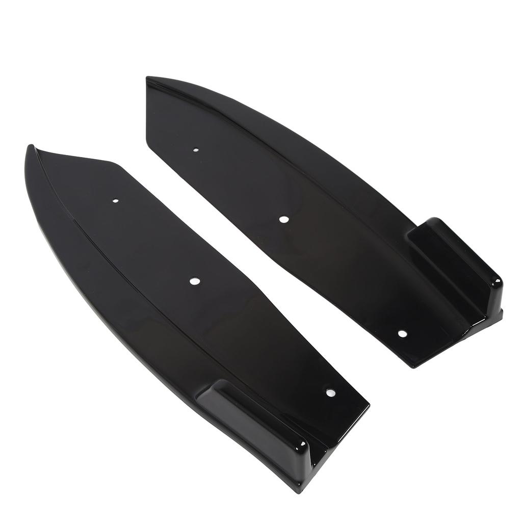 2 Pcs Rear Bumper Lip Spoiler Aerodynamic Lightweight Lower Chin Diffuser Splitter for X4 G02 M‑Sport 2018 To 2021