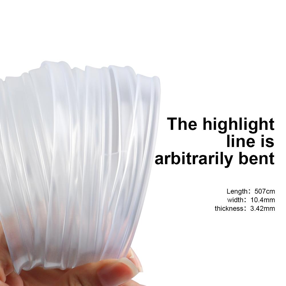 1/2/3/4/5M Car Interior Light Decorative Ambient Lamp 7 Color Multiple Modes Control USB Optical Fiber Neon Strip Atmosphere Bar