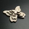 50pcs Wooden Mini Mixed Wood Butterfly Decor Ideal Craft Card Making Scrapbooking