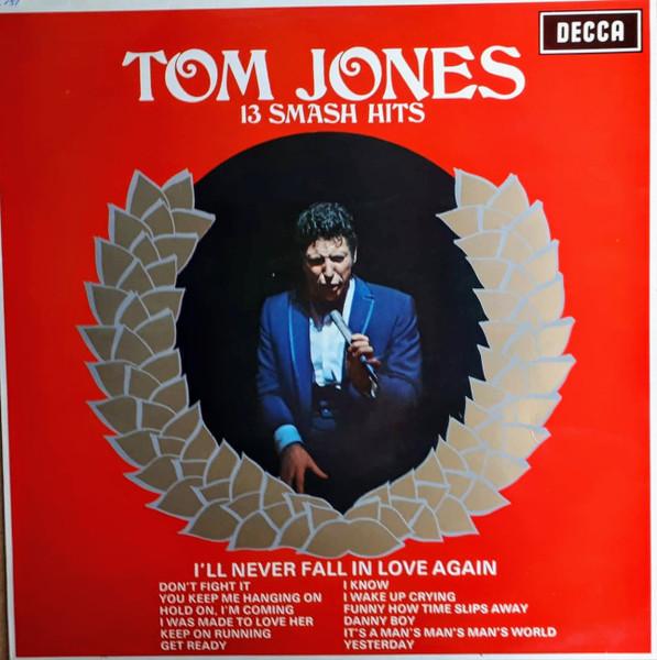 

LP Record TOM JONES 13 Smash Hits SKL4909 Decca 1968 UK Pop Used