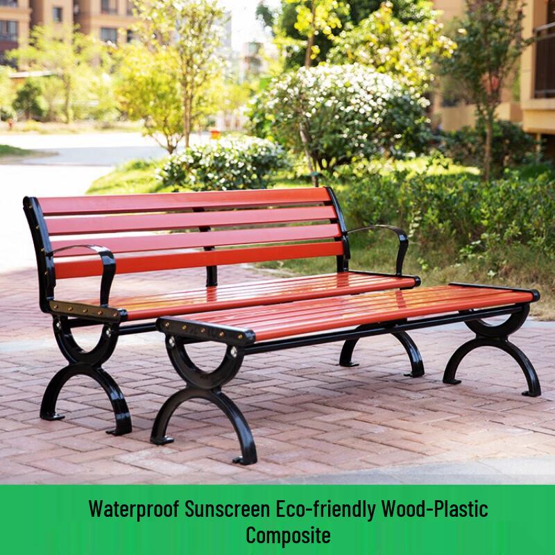 Jing Gong Hang Outdoor Anti-Corrosion Wood Garden Bench
