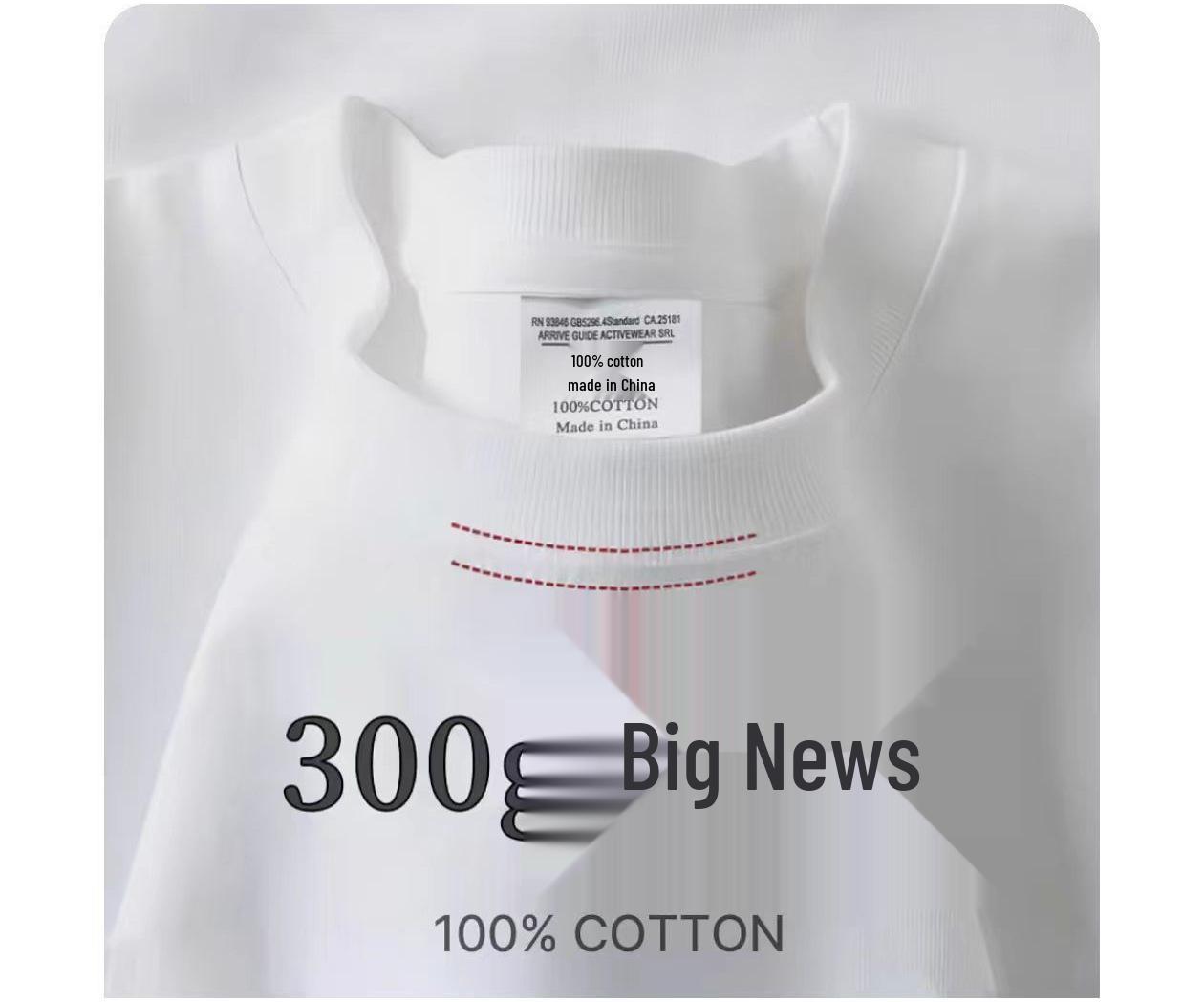 

Унисекс 500 г Тяжелая футболка из 100% хлопка Серо-зеленая с коротким рукавом M 110-130 lbs