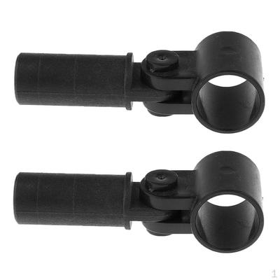 2 Stück aufblasbare/Fischerboot-Markise/Bimini-Top-Aktivitätsverbinder, Befestigungselemente (Backenschieber mit Auge