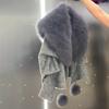 Winter new temperament loose cardigan wool lapel jacket fashionable and thin short woolen jacket