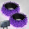 Outdoor solar light string, Christmas Day garden decoration, Gypsy Independence Day, Halloween lights, 8 lighting modes