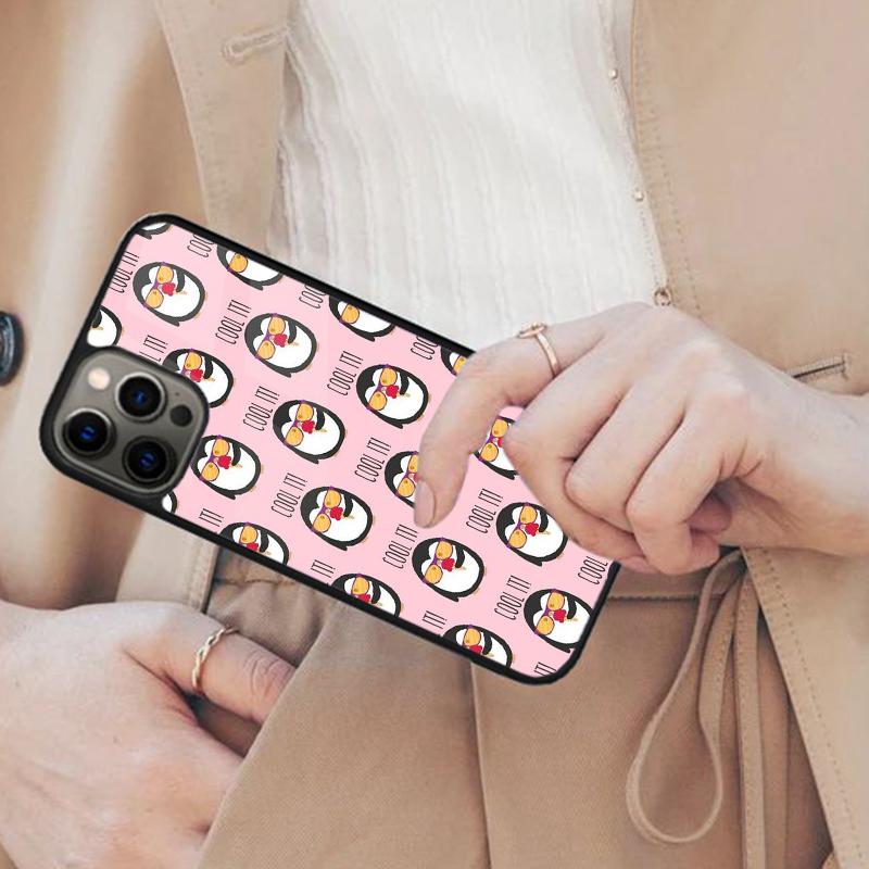 Cute Penguin Magnetic Phone Case For APPLE iPhone 17 Air 16 14 13 12 Pro Max 15 Plus Wireless Charge With MagSafe Cover