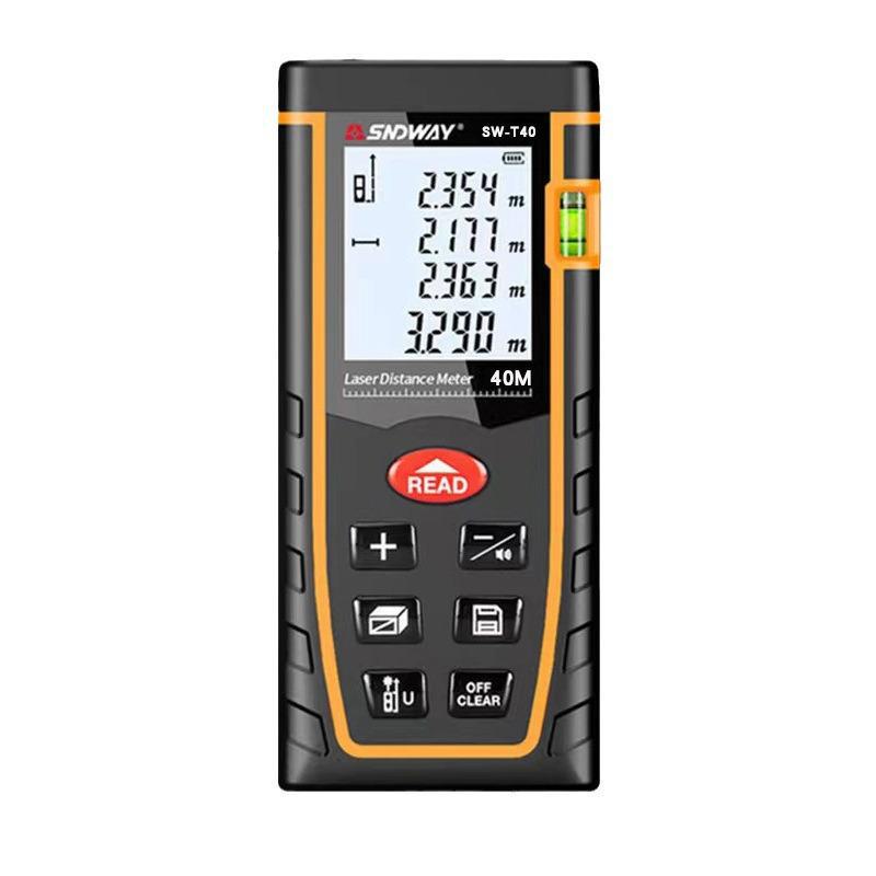 SNDWAY SW-T100/T60 Laserový dálkoměr, Infračový elektronický svinovací metr