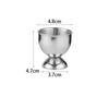 4Pcs Multipurpose Stainless Steel Boiled Egg Cups Portable Convenient Stand Rack Eggs Poach Eggs Holder Kitchen Tools